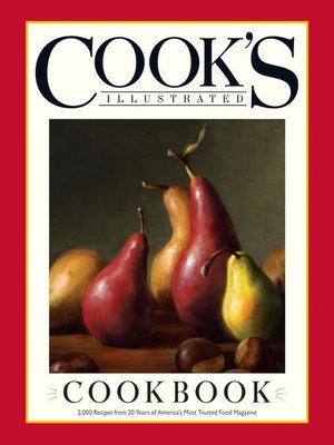 cover image of Cook's Illustrated Cookbook
